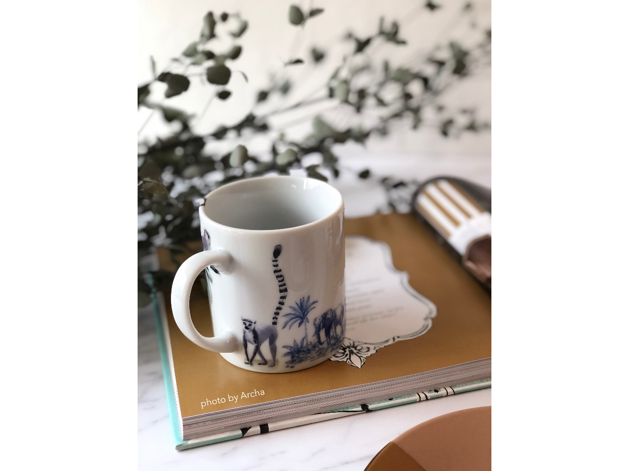 ポーセラーツ用 マグカップ＆お茶碗 マグS／Z-たんぽぽ | potera