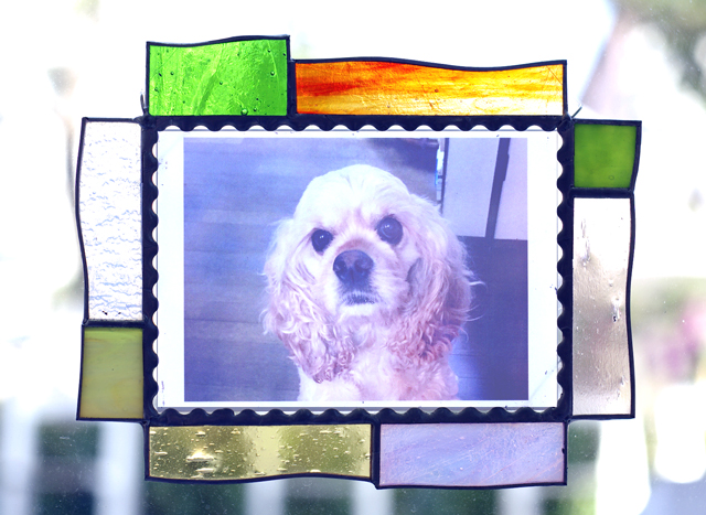 カラフルなフォトフレーム。