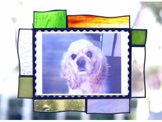 カラフルなフォトフレーム。