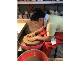 電動ろくろチャレンジ〜〜