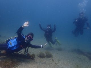 ゆったり白浜の海の中を探索!