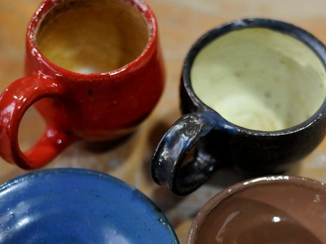 オプションの内外かけ分け+ハンドル付けの仕上がりを選んだお客様の作品