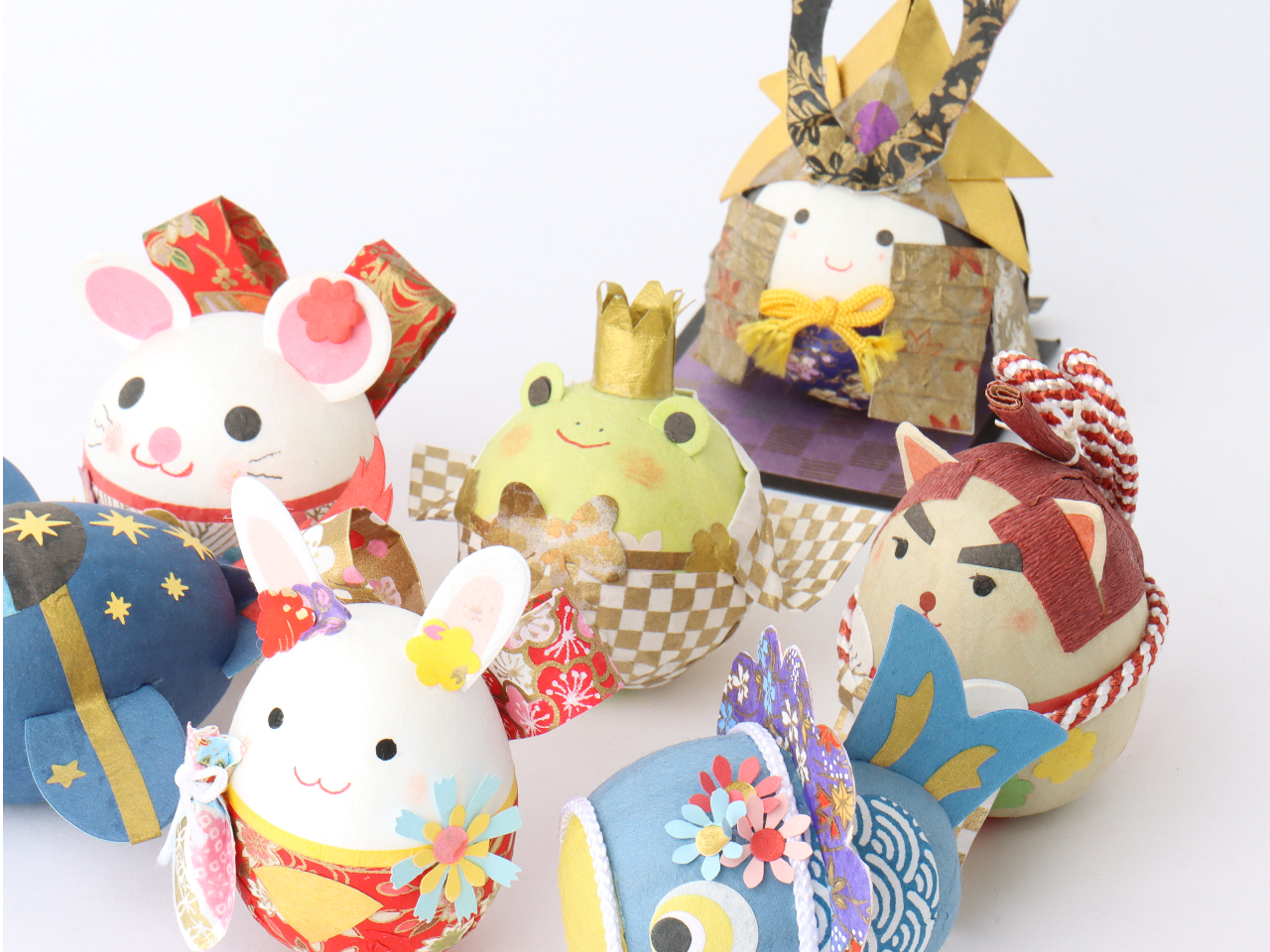 和紙ころころは常時14〜15種類をご用意!お好きなものをお選びいただけます!