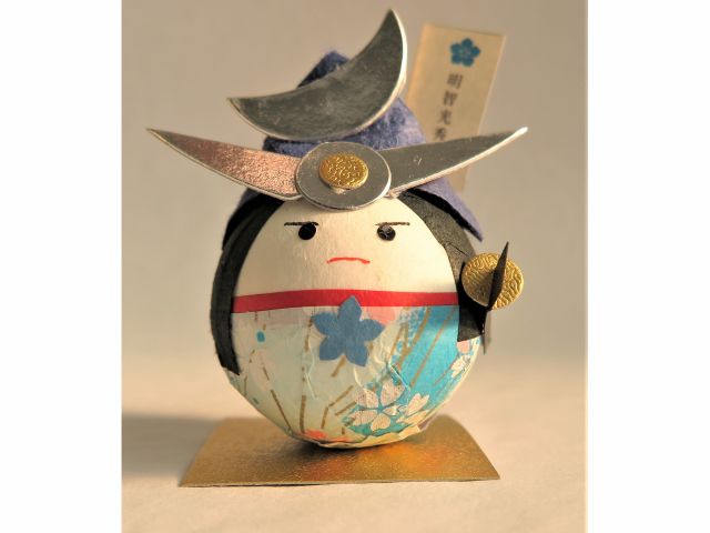 謎多き武将 明智光秀 体験用にキットを用意!小さなお子様でも簡単に作れます!