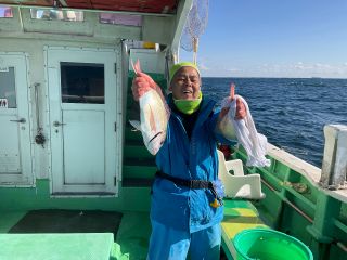 40p超えたハナダイ!