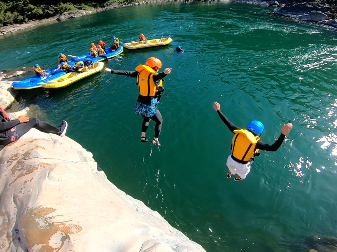 ロックジャンプもOKです!