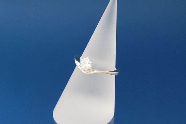 シルバー石入りリング01