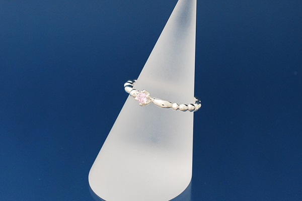 シルバー石入りリング02