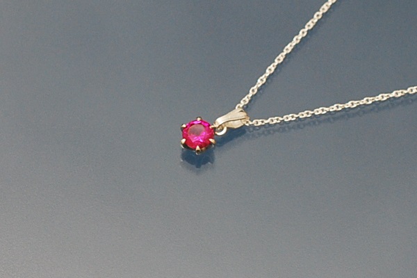 シルバー石入りペンダント01