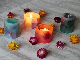 ◆ミニボタニカルキャンドル(2個作成)