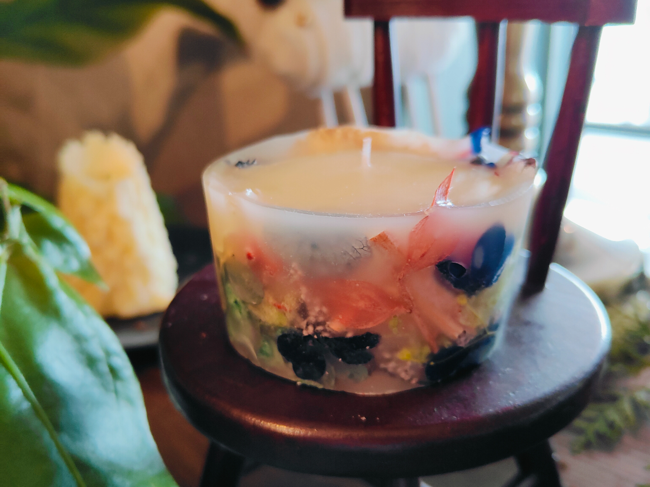 ◆ミニボタニカルキャンドル(1個作成)