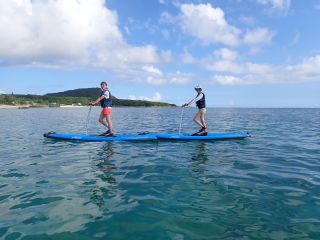 足漕ぎカヤックでツーリング!