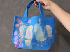 手形やスタンプでぺったん!絵の具遊びも楽しいね