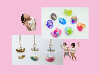 30分で可愛いオリジナルペンダントが作れます♪