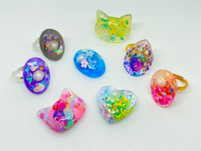 レジンリング・レジンマグネット