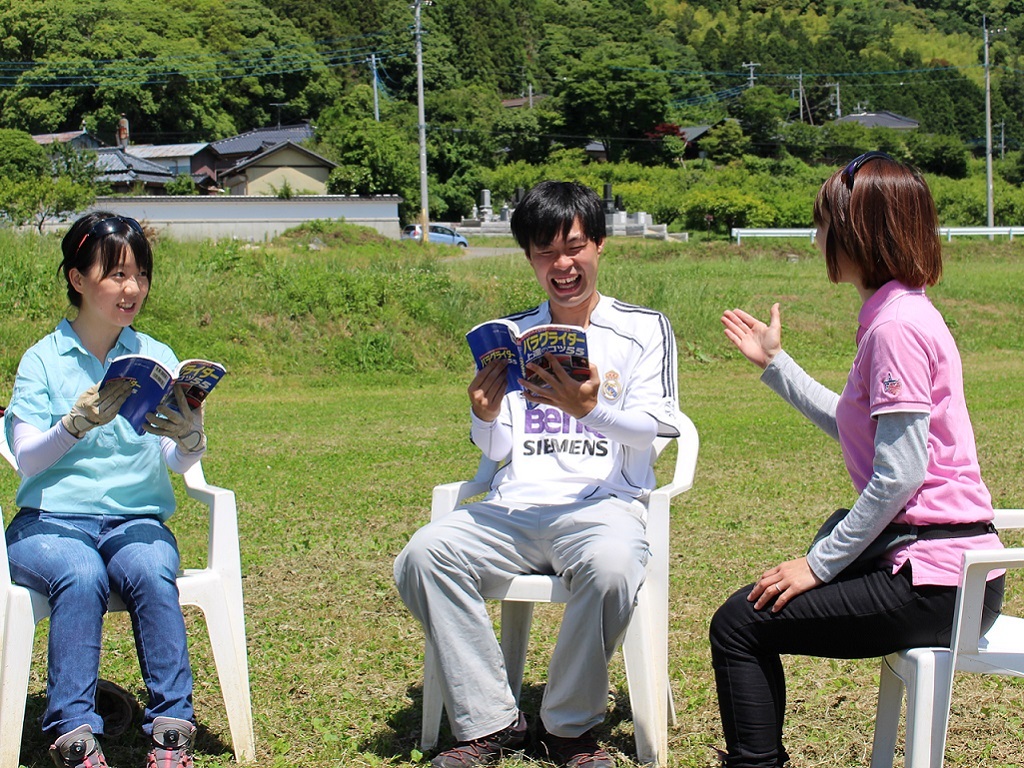 事前学習からスタート。どきどき、わくわく!