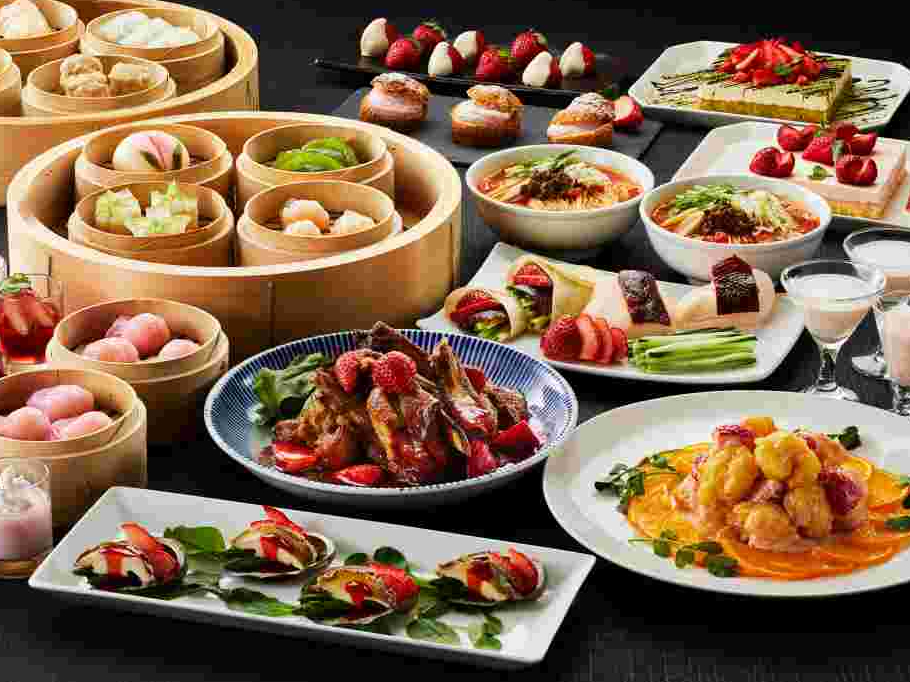 中国料理 チャイニーズ・テーブル【こだわり点心とストロベリーフェア】平日時間無制...