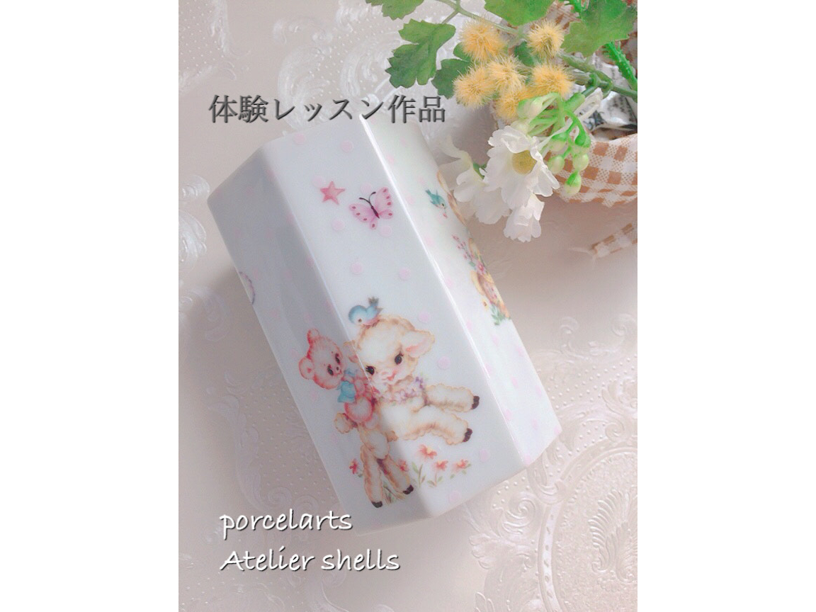 初心者歓迎♪】色とりどりのポーセラーツ体験レッスン！/Atelier