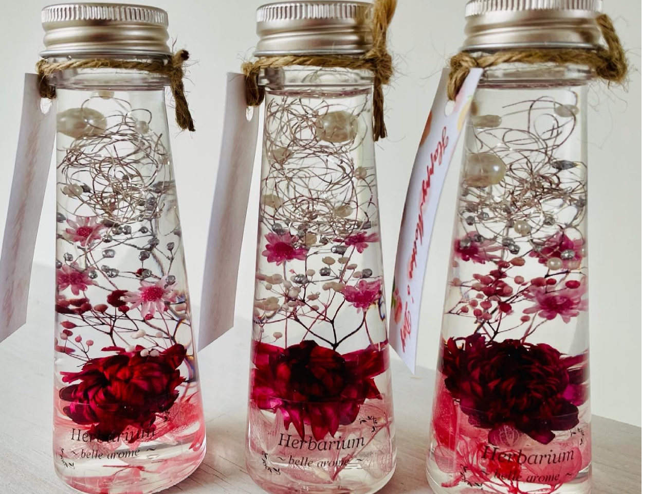 ハーバリウム作ります。 札幌北口教室・4名様～OK】@0 お試しハーバリウムグループde体験