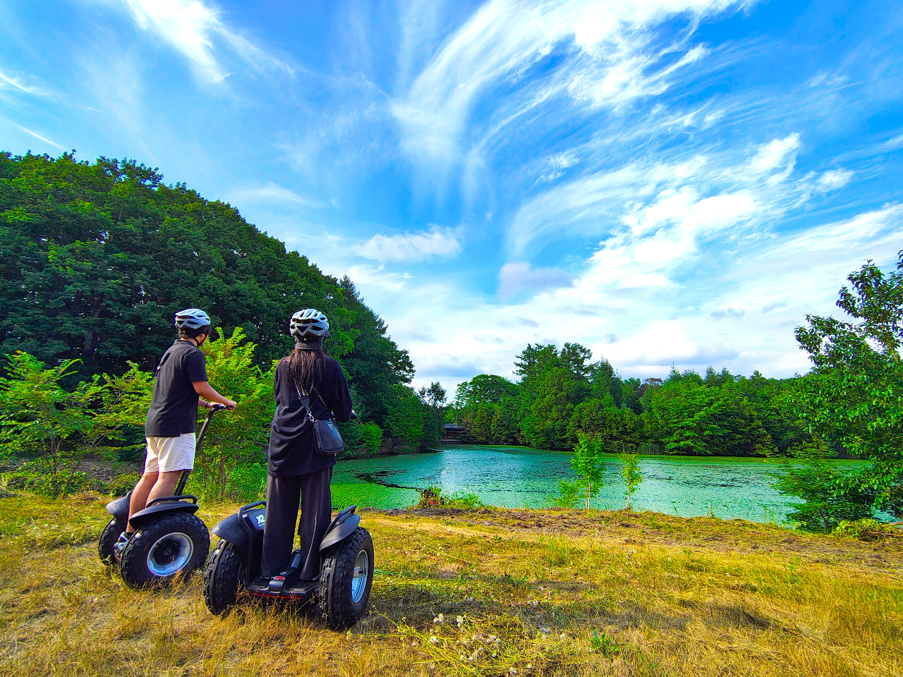 北海道の大自然を満喫♪オフロードセグウェイで駒ヶ岳山麓の自然を堪能しながら心も体...