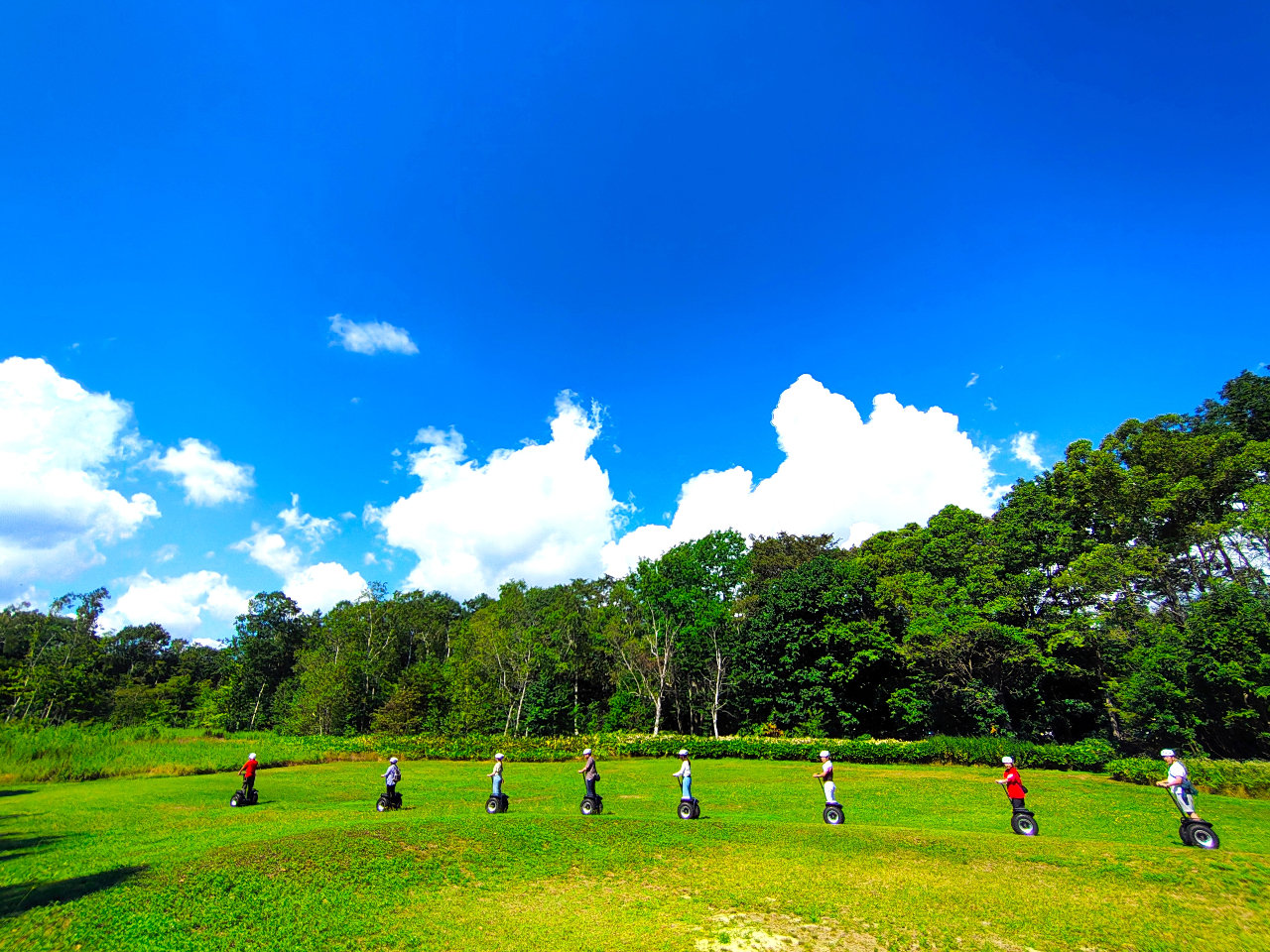 広大な自然の解放感