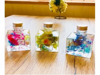 ハーバリウム作り Mサイズ Amber 琥珀 じゃらん遊び体験 ハーバリウム作り Mサイズ Amber 琥珀 じゃらん遊び体験