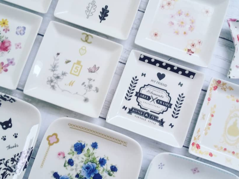 お皿のデザインも自由自在♪