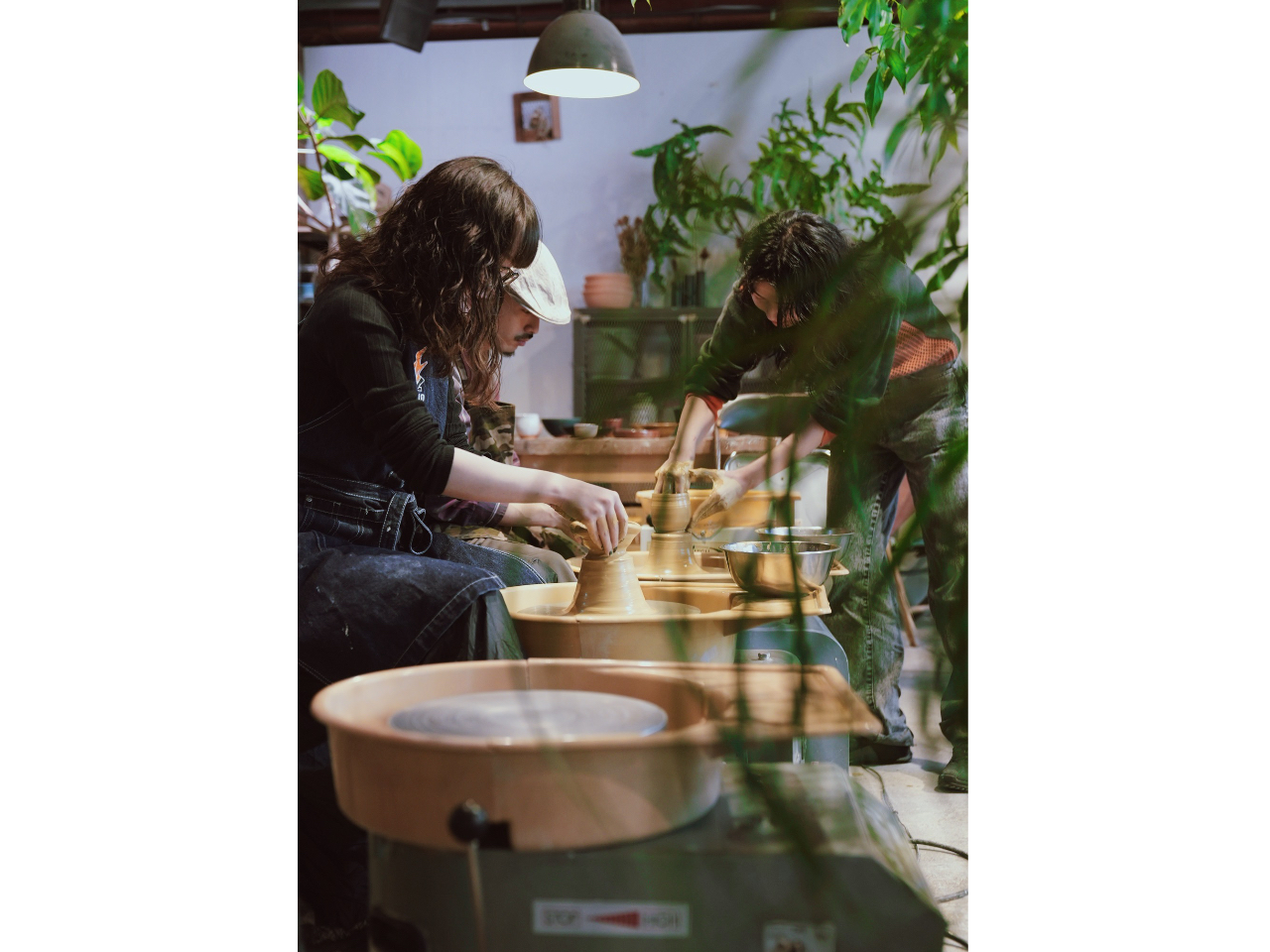 作りたい形にあわせて講師がしっかりサポートします。