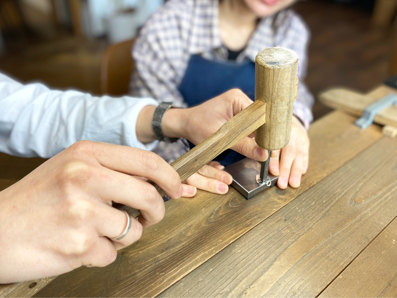 ≪カップルにおすすめ≫ シルバーペアペンダント手作りコース【藤沢駅
