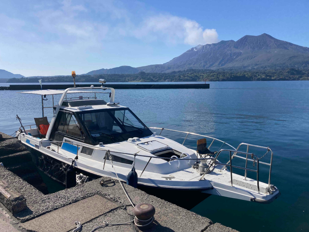 午前の部 ☆＜隼人新港発着＞新島上陸☆≪錦江湾クルーズA①午前コース