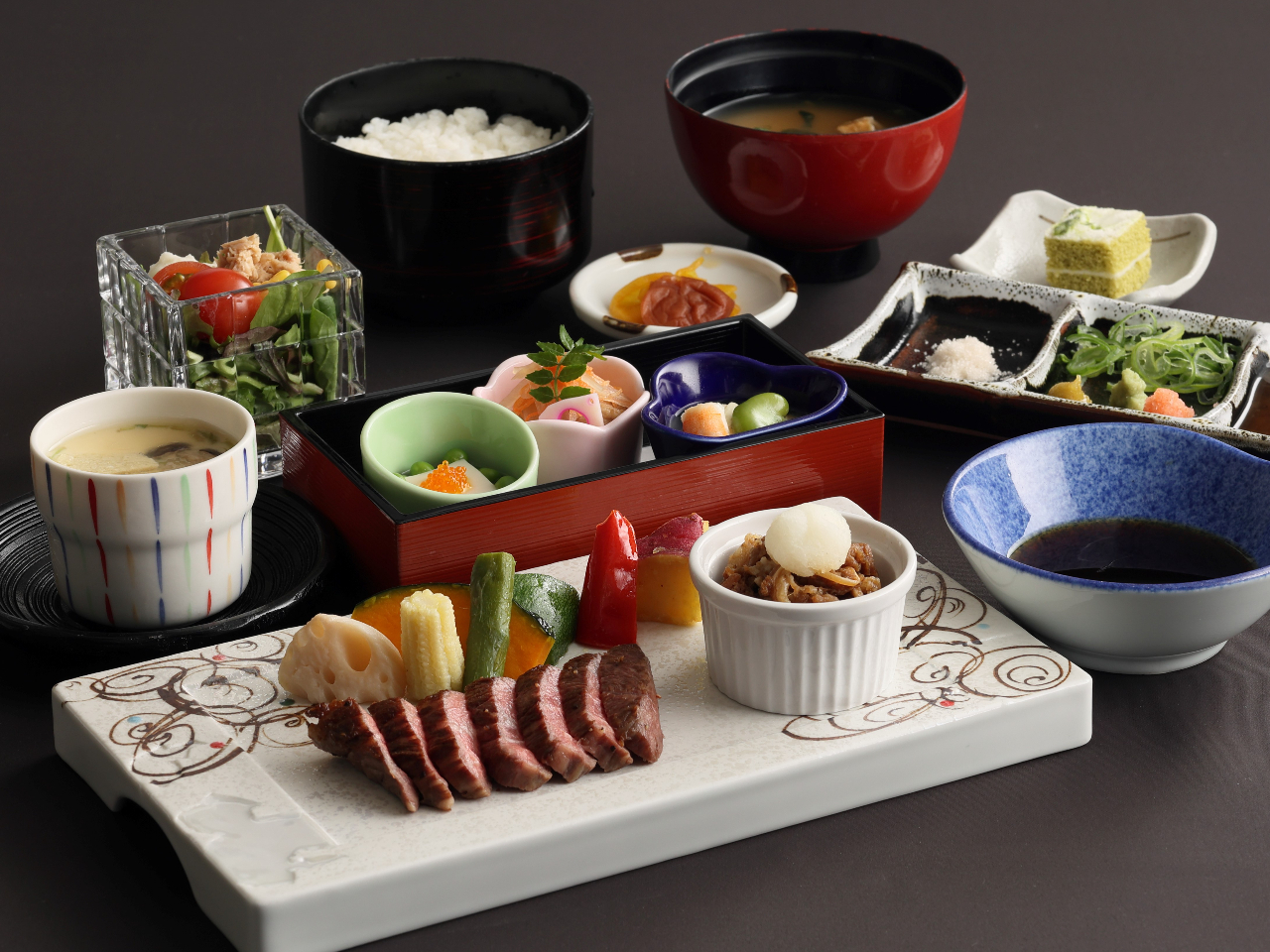 国産牛ステーキ御膳