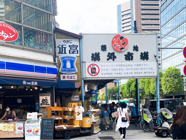 THE築地!の景色ももちろん見られますよ!