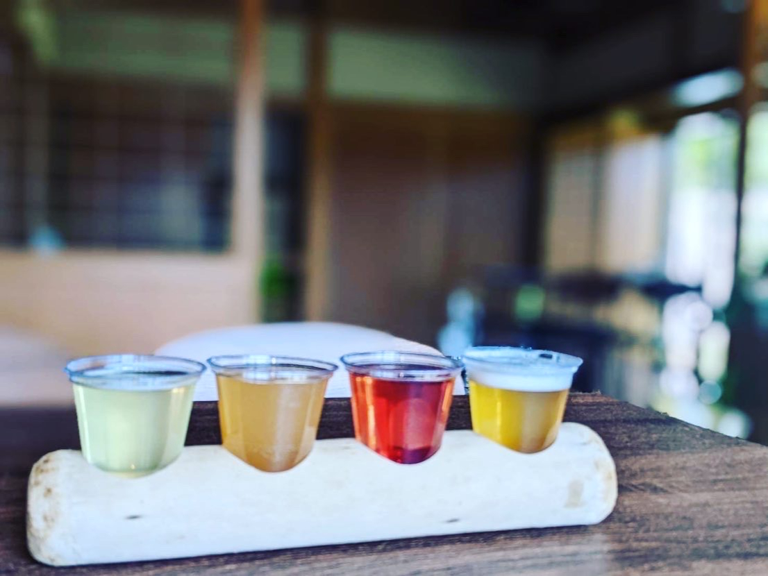 お好きなハードサイダー&クラフトビールを4種お選びいただけます!