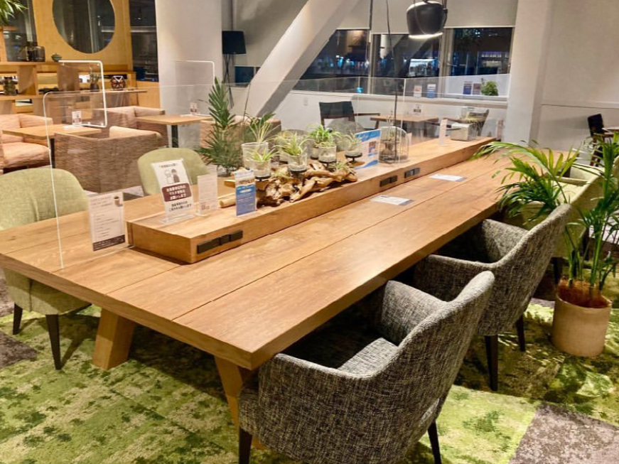 *都心のリゾートで快適ワーク*様々なタイプのワークスペースもご用意しております。