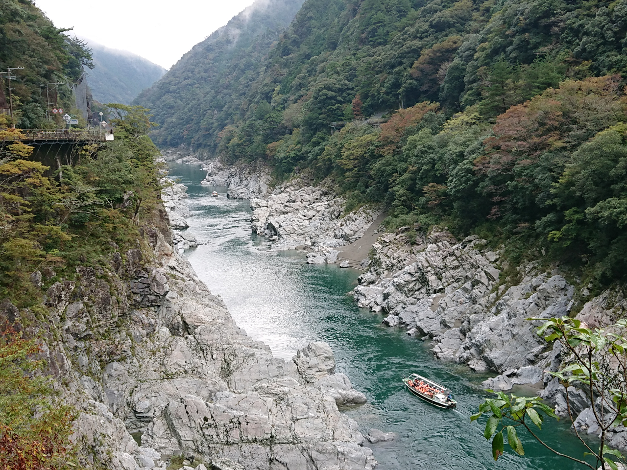 観光タクシー 大歩危峡 舟下りと祖谷のかずら橋 秘境めぐり 2時間コース 祖谷渓タクシー じゃらん遊び体験