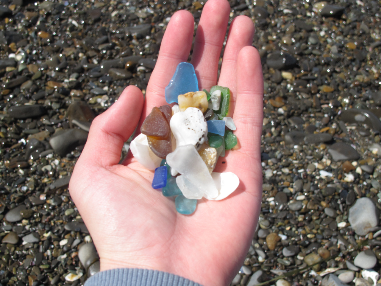 【石狩市厚田区】ファミリーにおすすめ!! ビーチコーミングでアートワーク体験