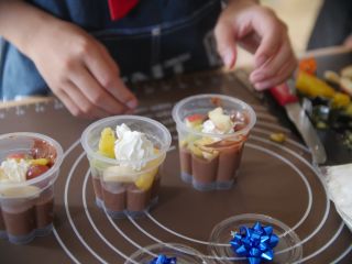 チョコムース作り