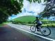 豊かな自然を自転車で堪能できます。
