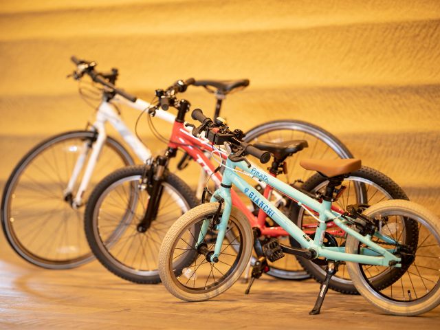 お子様用自転車のご用意もございます。