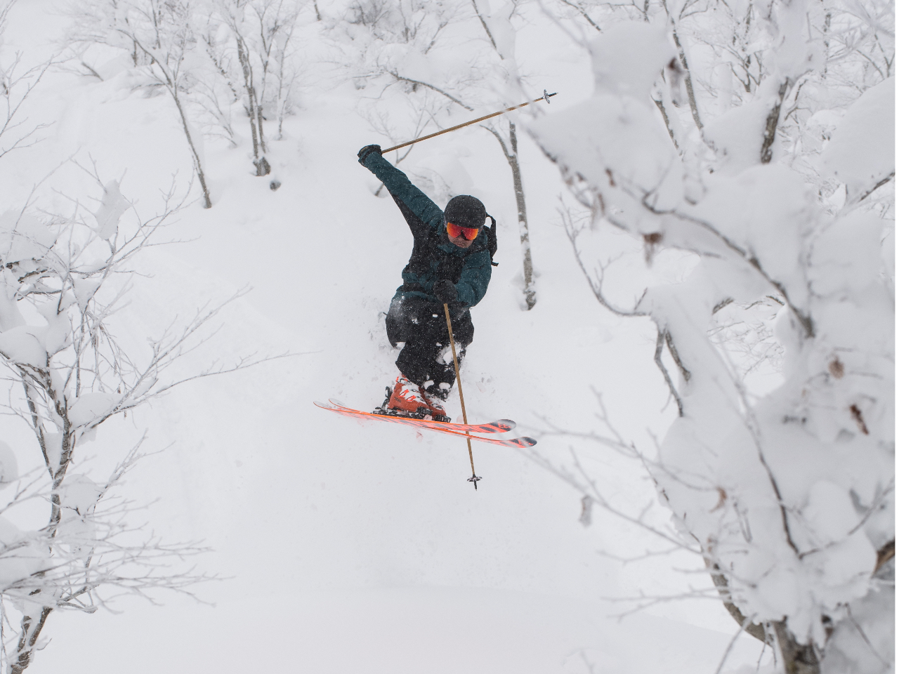 岩手・北上】＊ウィンターシーズン限定＊豪雪ツリーランガイドプラン