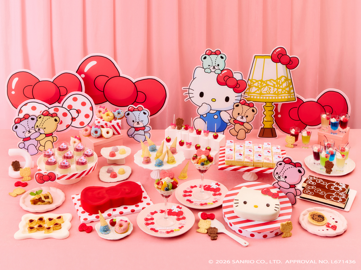 HELLO KITTY RIBBON RIBBON Sweets Buffet