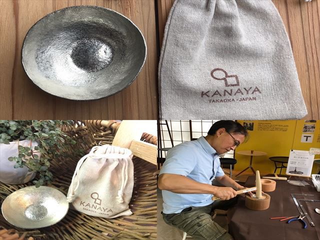 完成です。お持ち帰り用にKANAYA専用麻袋付きです。