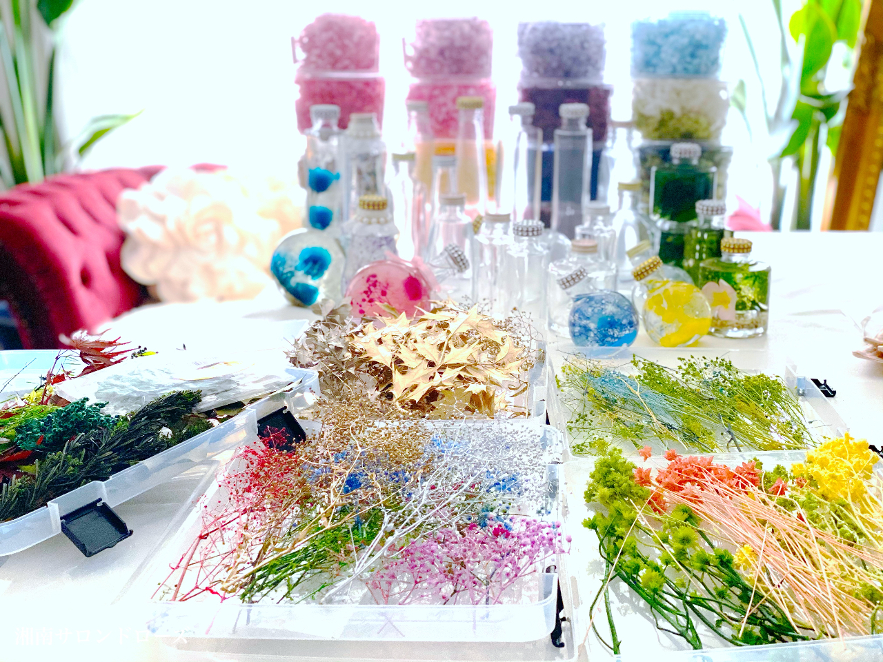 花材はその時々で、変わっていきます。その時の直感で感じたものをご利用ください。