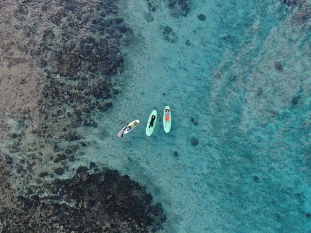 季節のタイミング時間のセレクトによりサンライズやサンセットを見ながら行うこともできます