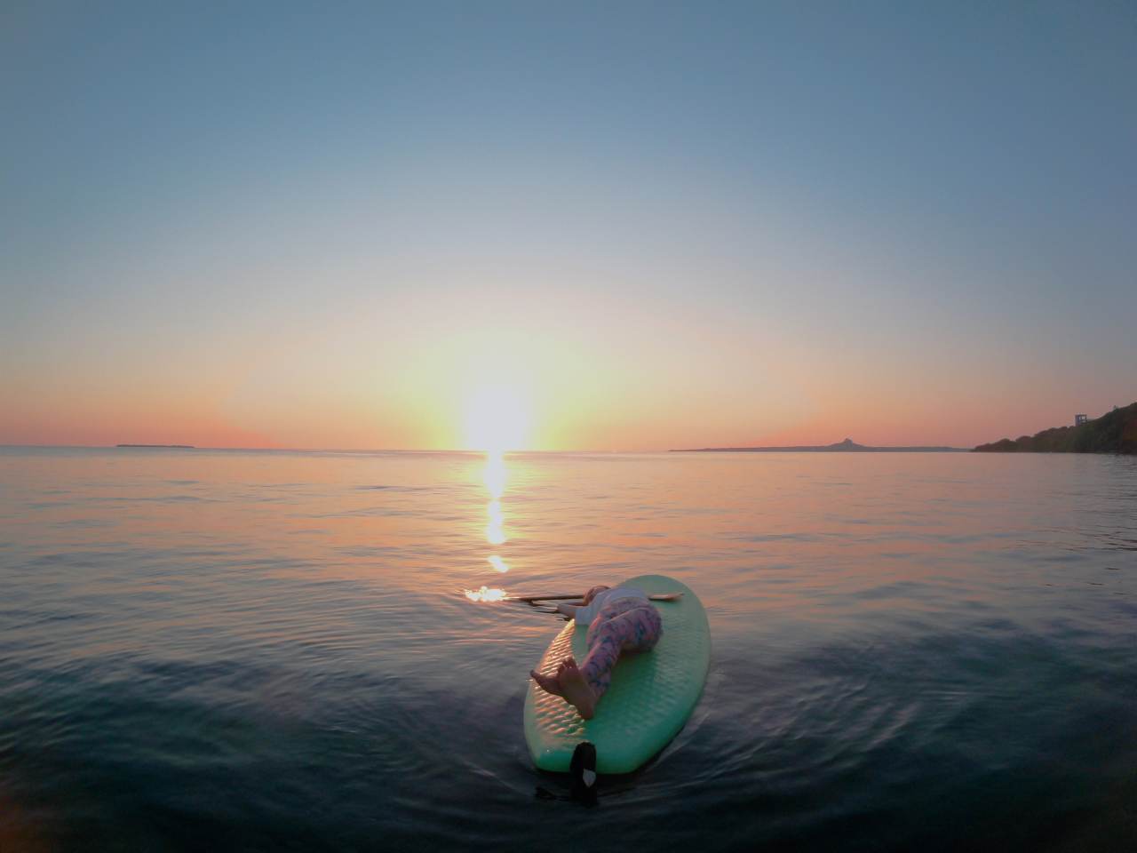 独り占めの太陽とともに