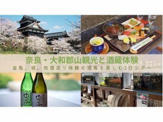 奈良・大和郡山観光と酒蔵体験(1日ガイドツアー)