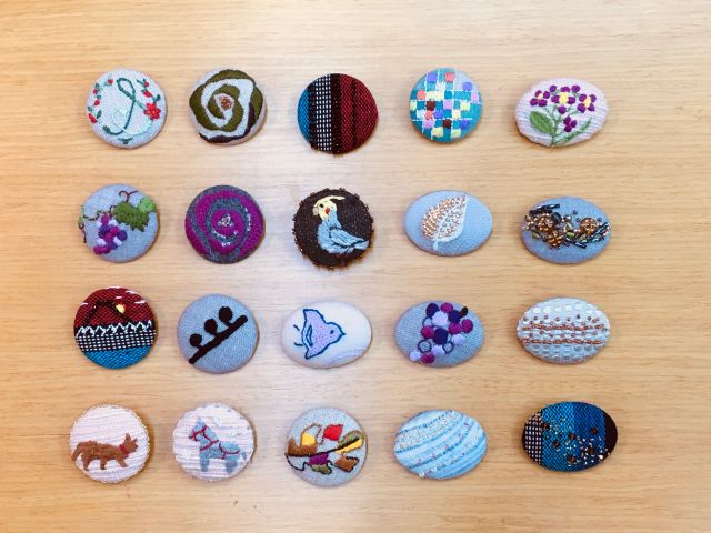 刺繍やビーズで作る布のブローチづくり 女性 ファミリーにおすすめ きものサロン まるよ じゃらん遊び体験 刺繍やビーズで作る布のブローチづくり 女性 ファミリーにおすすめ きものサロン まるよ じゃらん遊び体験