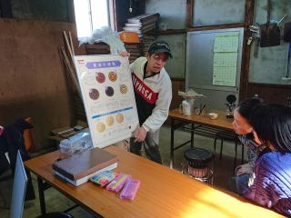 醤油についての講義中。