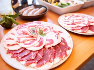 ジビエ盛り合わせ!