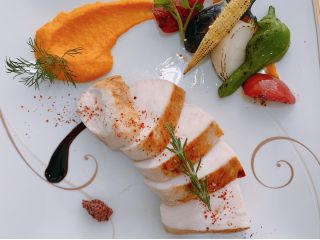 鶏むね肉のコンフィ